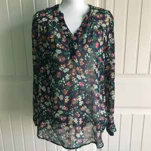 Mossimo sheer blouse